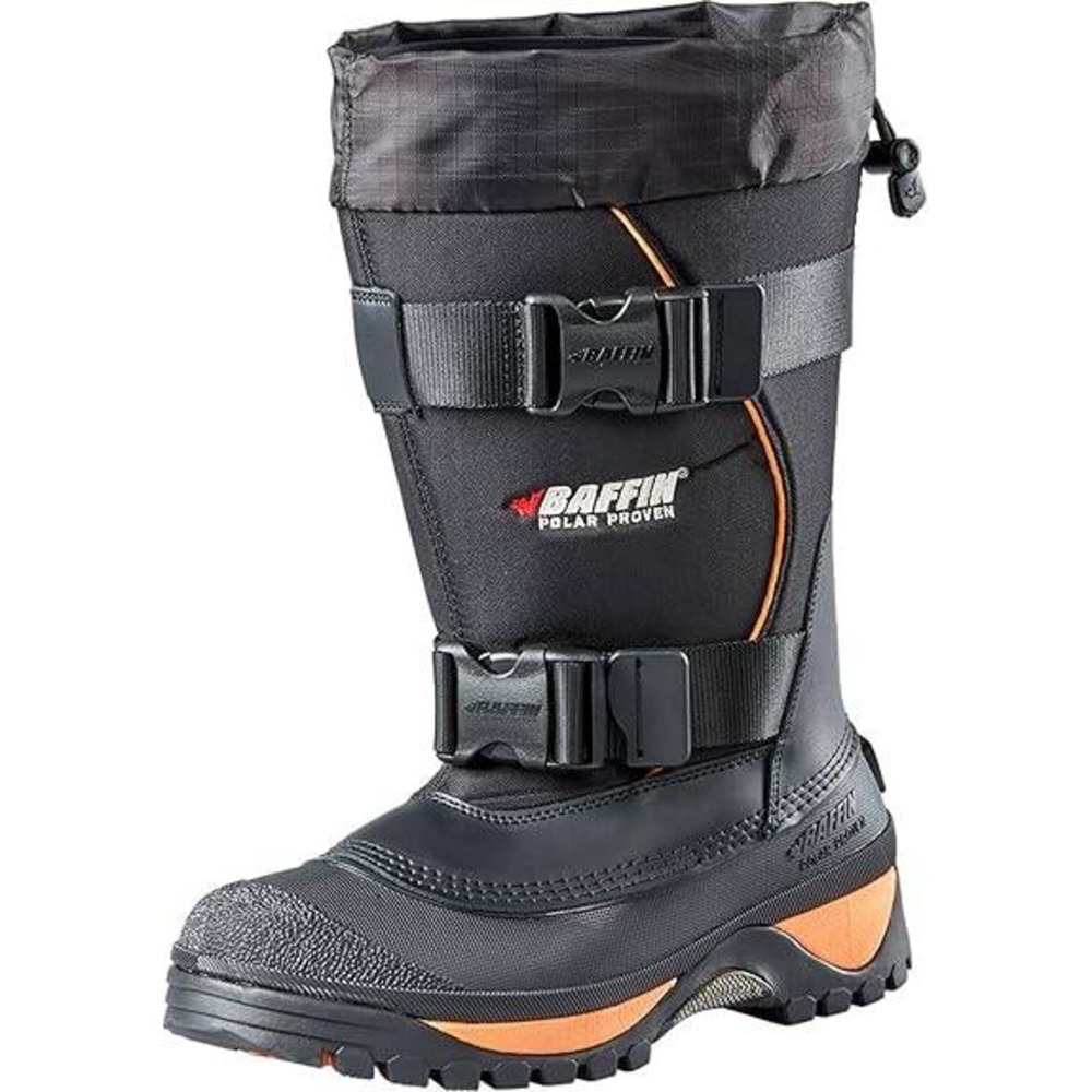 Baffin Wolf Mens Winter Boots Black Gold‎ 4300-0015 Snow Cold Weather Size 9 NEW